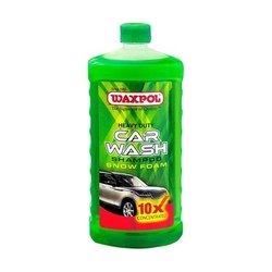 Waxpol Heavy Duty Car Wash Shampoo (1 L) - Concentrate Detergents With 10x Quality